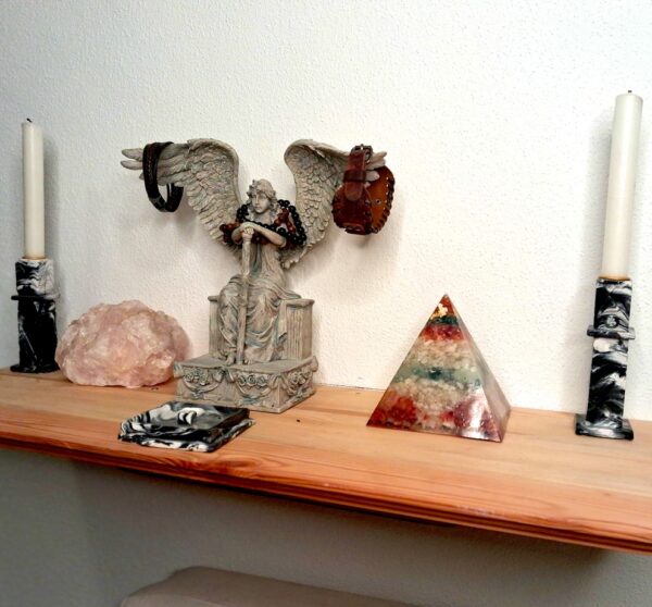 Aurora Kerzenhalter Duo-Set (seidenglanz) – Bild 10